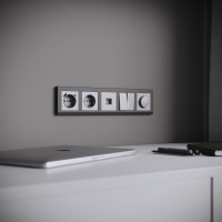 W1120165 Werkel Werkel механизмы серебряные матовый