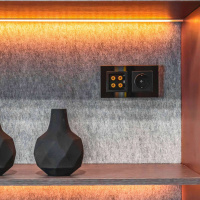 W1185008 Werkel Werkel механизмы черные матовые