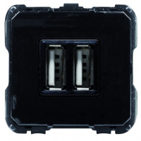 2CLA868500A1501 + 2CLA818500A1001 ABB ABB Sky Moon стекло черное