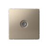 TV Розетка проходная 4DB Systeme Electric ArtGallery, шампань GAL000592