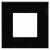1 постовая рамка черный квадрат DKC Avanti 4402902