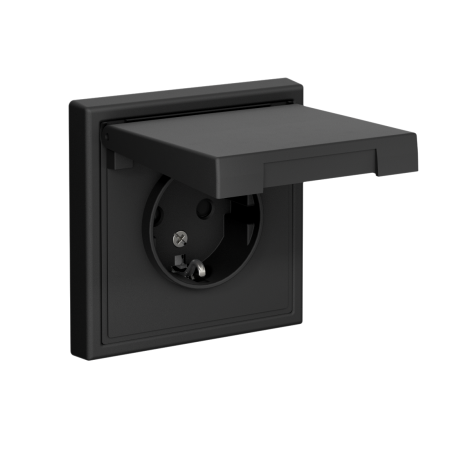 GAL001046 Systeme Electric Schneider Electric ArtGallery цвет карбон