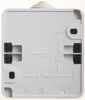 BA10-042C Systeme Electric Schneider Etude цвет серый
