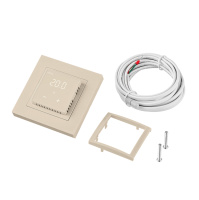 Терморегулятор цифровой ATOM Delta слоновая кость 16А CN2677